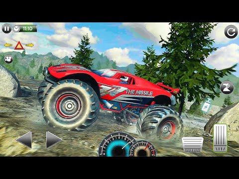 Offroad Monster Truck Driving Hill Climb legends - Truck Simulator Game - Android GamePlay