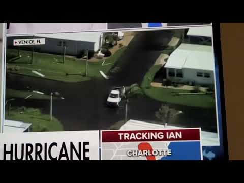 Aftermath - Ian Hurricane video of Venice FL