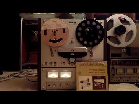 Nathan Milstein Beethoven & Brahms Violin Concertos Reel to Reel Tape