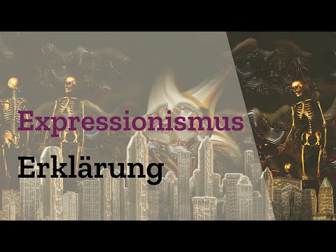 Expressionism simply explained - era of brutal reality with key points definition