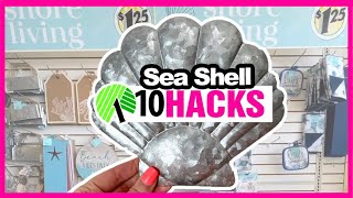 GRAB $1 SEA SHELLS from Dollar Tree for these GENIUS HACKS!