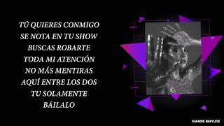 Mentiroso - La Reina Del Flow 🎶  (Letra) | Karaoke MaryLove