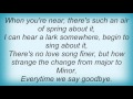 15512 Nina Simone - Everytime We Say Goodbye Lyrics