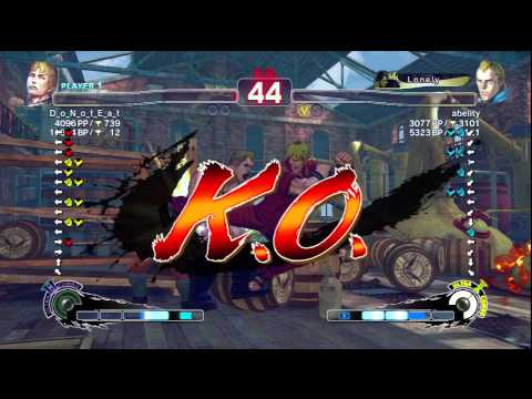 D_o_N_o_t_E_a_t [Cody] vs. abelity [Abel] | SSF4 Arcade Edition