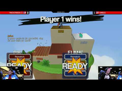 GENESIS 6 Slap City - Top 12 Grand Finals: PikaThePikachu (Asha) vs Fumbles (Masked Ruby)