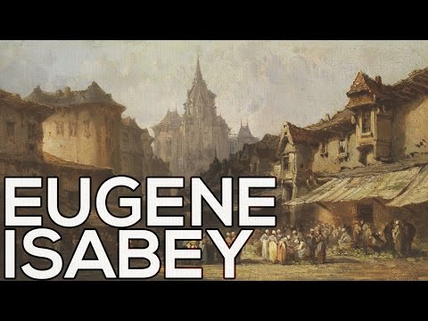 Eugene Isabey: A collection of 44 paintings (HD)