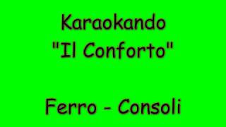 Karaoke Duetti  - Il Conforto - Tiziano Ferro - Carmen Consoli ( Testo )