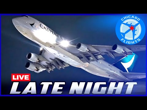🔴LIVE CHICAGO O'HARE AIRPORT | SIGHTS & SOUNDS of PURE AVIATION | ORD AVGEEK PLANE SPOTTING w/ATC