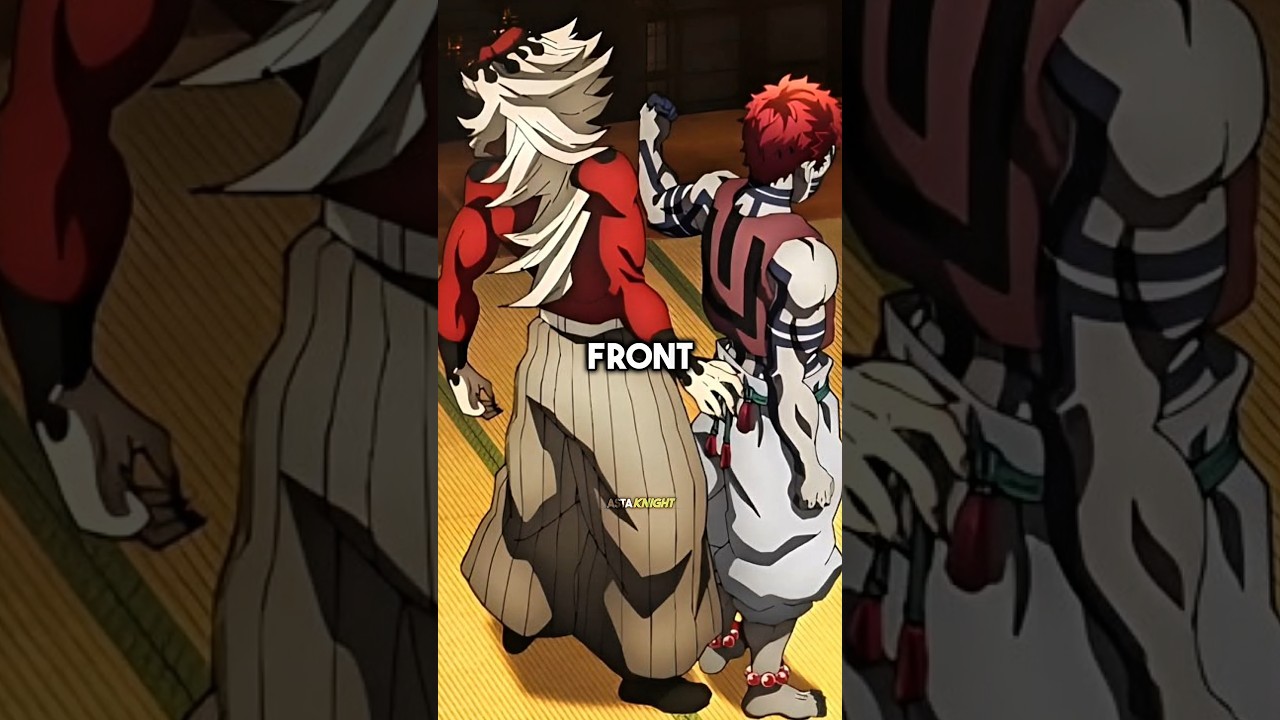 Why Akaza Never Challenged Doma 😨 #anime #demonslayer