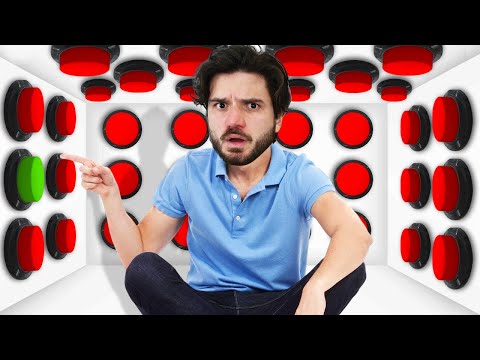 ESSA SALA TEM 120 BOTÕES: 1 VAI ME DEIXAR SAIR E 119 VÃO TENTAR ME MATAR!