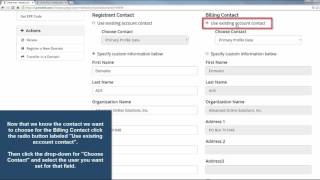 Updating WHOIS Contact Information For Domain via Billing Control Pane