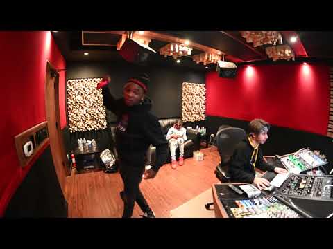 333Rockstars Recording at Atlantic Records studio