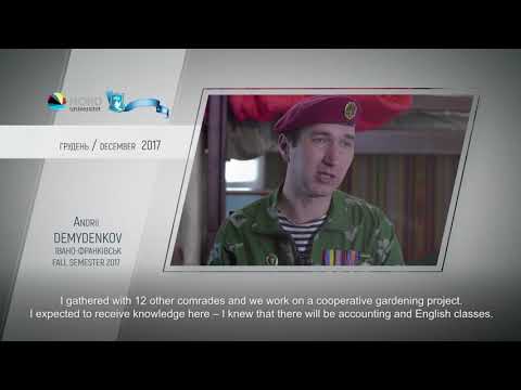 Video feedback of Andrii Demydenkov, graduate of the Ukraine-Norway project