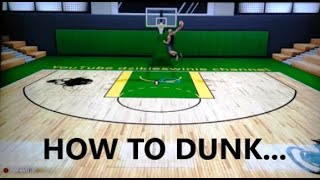 How to Slam Dunk in NBA Live 19