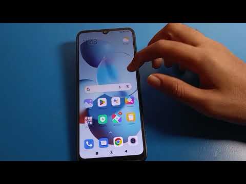 Home screen setting Redmi 10 power phone, how to change/increase icon size redmi phone