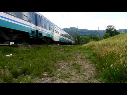 E656 su un Pellegrini a Mignanego (Giovi) (-29 a Natale)