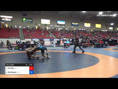 57 Kg Cons 16 2 Justin Portillo Viking Wrestling Club Vs Joshua Rodriguez Nittany Lion Wrestling C
