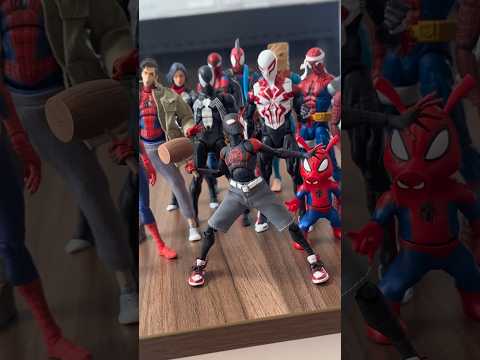 Miles’ first time in the Spider-Verse 😂 