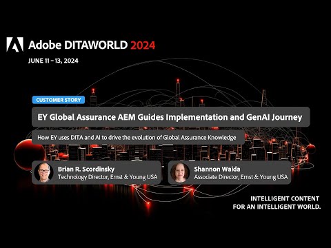 [ADW24-D1-S05] EY's AEM Guides Implementation and ... - YouTube