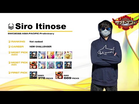 SWC2022特別出場枠「一ノ瀬しろ」スペシャルインタビュー【サマナーズウォー】【Summoners War】