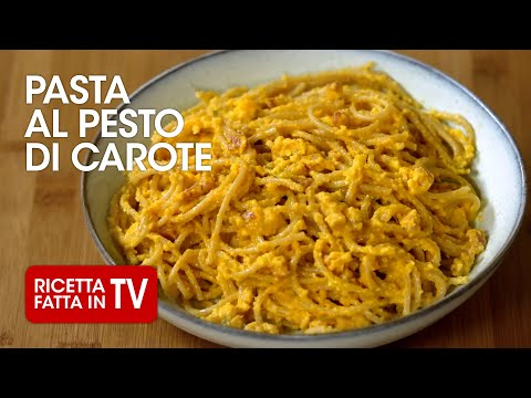 PASTA AL PESTO DI CAROTE di Benedetta Rossi - Ricetta TV Fatto in Casa per Voi
