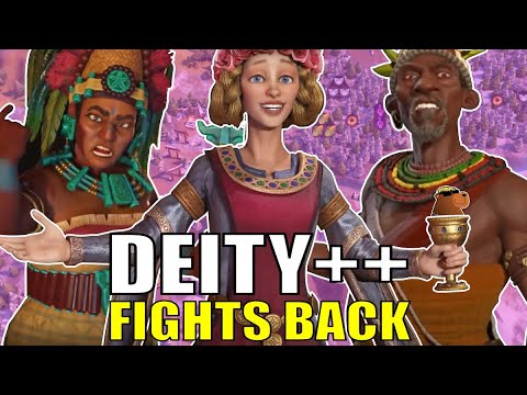 Civ 6 | Deity ++ Is Actually Fighting Against The Snowball!!! (#2 Deity ++ England Civilization VI)