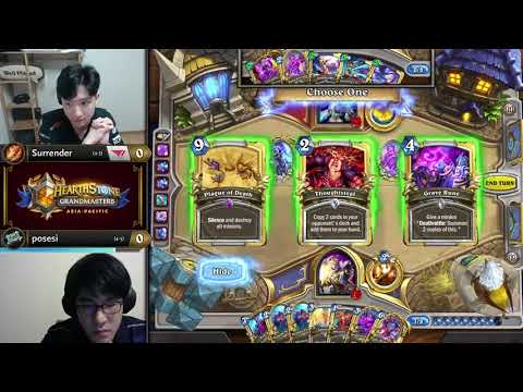 Surrender vs posesi - Group B Winners - Hearthstone Grandmasters Asia-Pacific 2020 Season 2 - Week 2