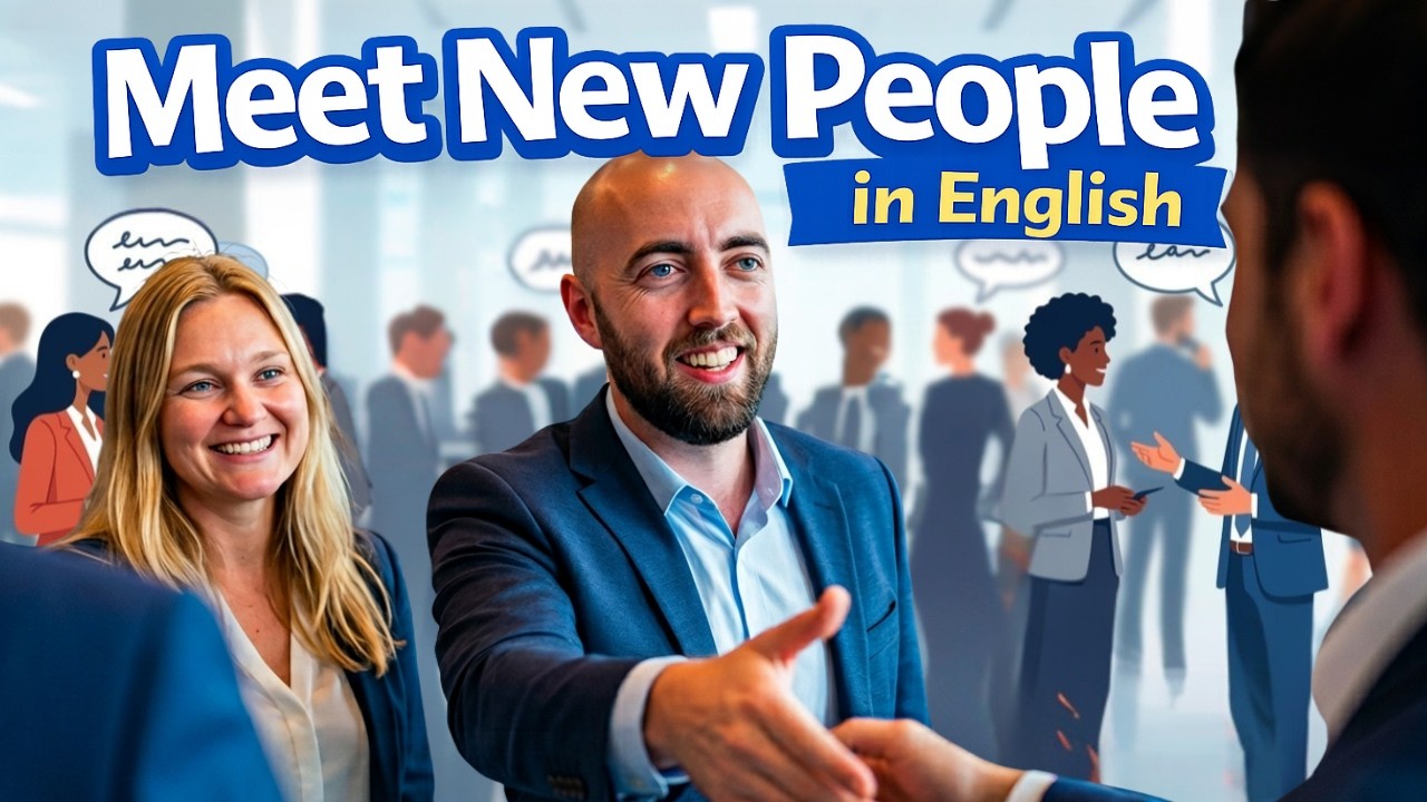 Business English How to Introduce Yourself at Work How to Network and Meet new people in English