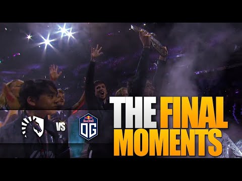 OG VS TEAM LIQUID Final moment... TI9... 💥