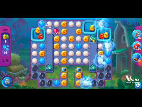 Fishdom. 9017 super hard level no boosters and diamonds. 14 moves
