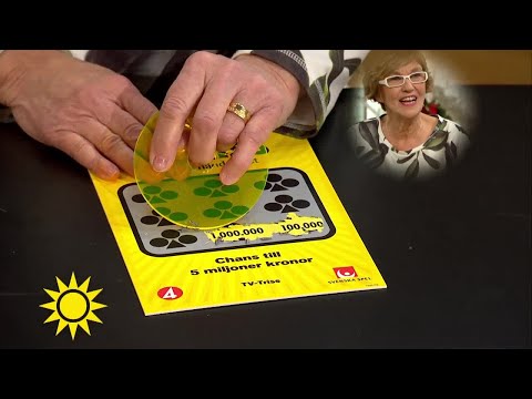 Trissvinnaren: Maken fyller 70 år idag - Han får nog en till present - Nyhetsmorgon (TV4)