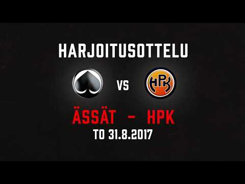 Ässät - HPK 31.08.2017 Harjoitusottelu