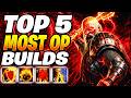 TOP 5 MOST OP BUILDS IN NEW META Path Of Exile Builds POE BUILDS