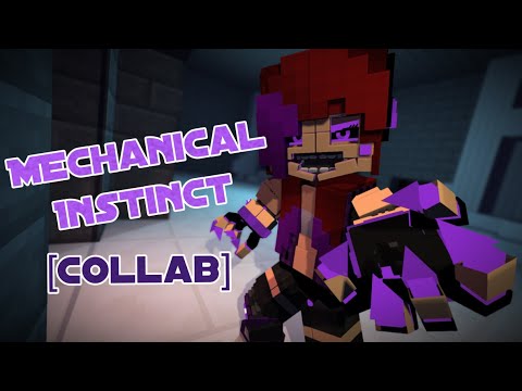 "Mechanical Instinct" (Techno Cinema Remix)  | Minecraft/FNAF Animation | Collab