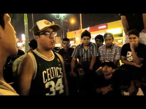 LUCHO HUASCAR vs IVANZ - SEMIFINALES - BATALLA DE LOS MUERTOS 2014 - RAPTONDA SAN MIGUEL