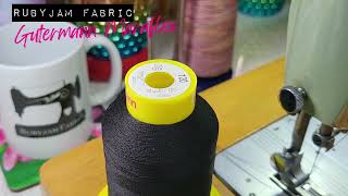 Gutermann Maraflex stretch thread demonstration #sewingtips #sew #sewingtricks #sewing