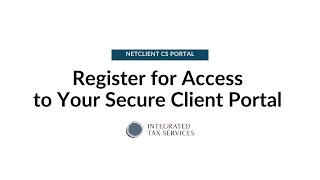 NetClient CS Registration Tutorial