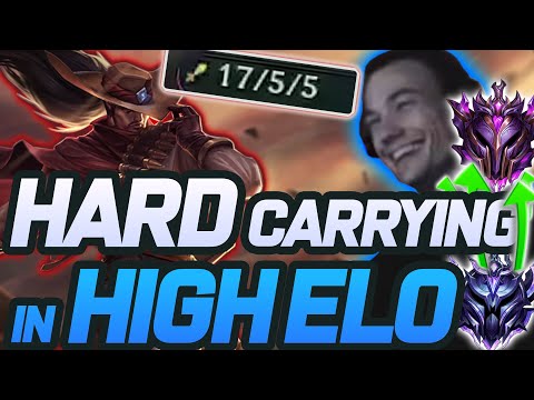 PLAYING SMART TO CARRY A HARD GAME - Carrying Myself to Challenger #1 - Phasuo