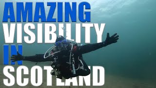 Amazing VISIBILITY in SCOTLAND? Scuba Diving Twin Piers in Loch Long - Ep 125