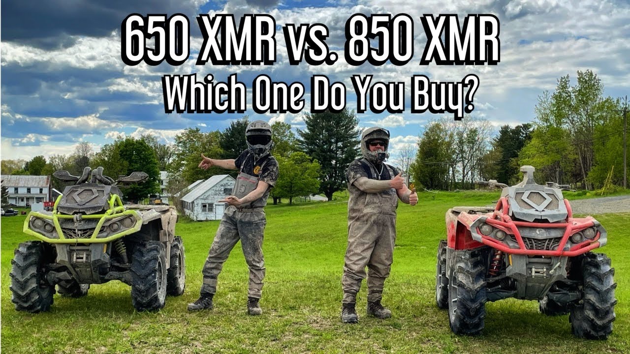 Can-Am Outlander 650 vs 850 XMR Shootout | Which One Do You Buy | Is The 850 Really Worth $2k More