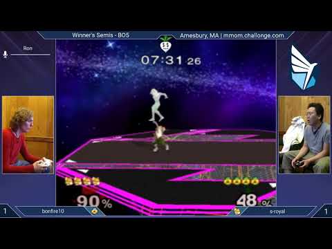 MMOM153 SSBM - bonfire10 (Sheik) vs. s-royal (Fox) - Melee WSF