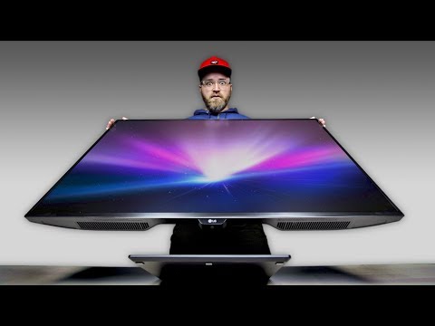 My New GIANT Computer Monitor! Video