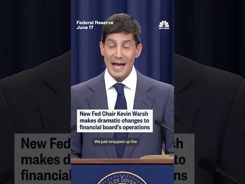 New Fed Chair Kevin Warsh makes dramatic changes to financial board's operations