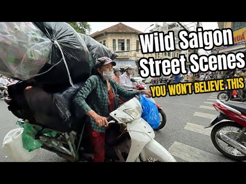 CRAZY Vietnam STREET SCENES! Real Life in SAIGON 🇻🇳