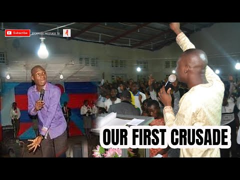 Apostle Joshua Selman recounts his first crusade experience