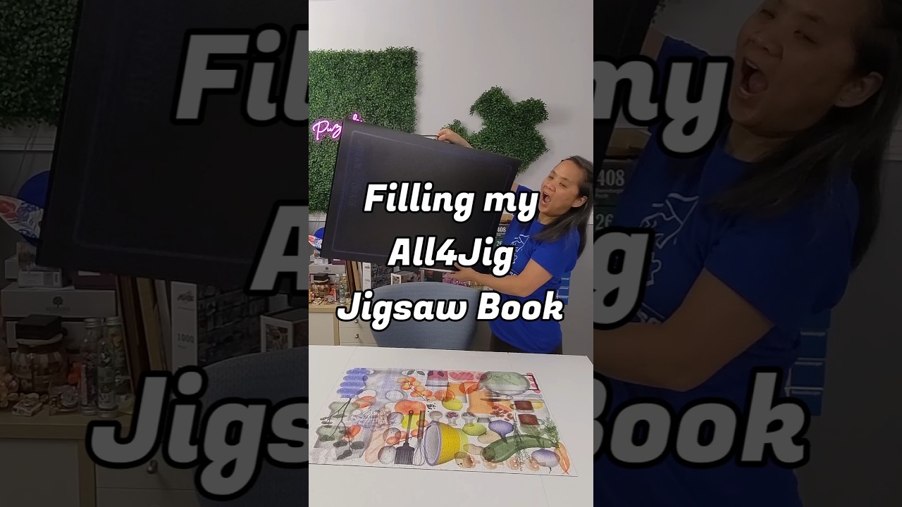Like a photo album for jigsaw puzzles!