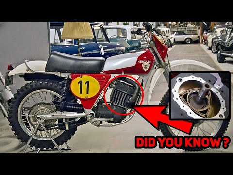 DIRTBIKE WITH ROTARY ENGINE (Hercules Wankel 502 GS)