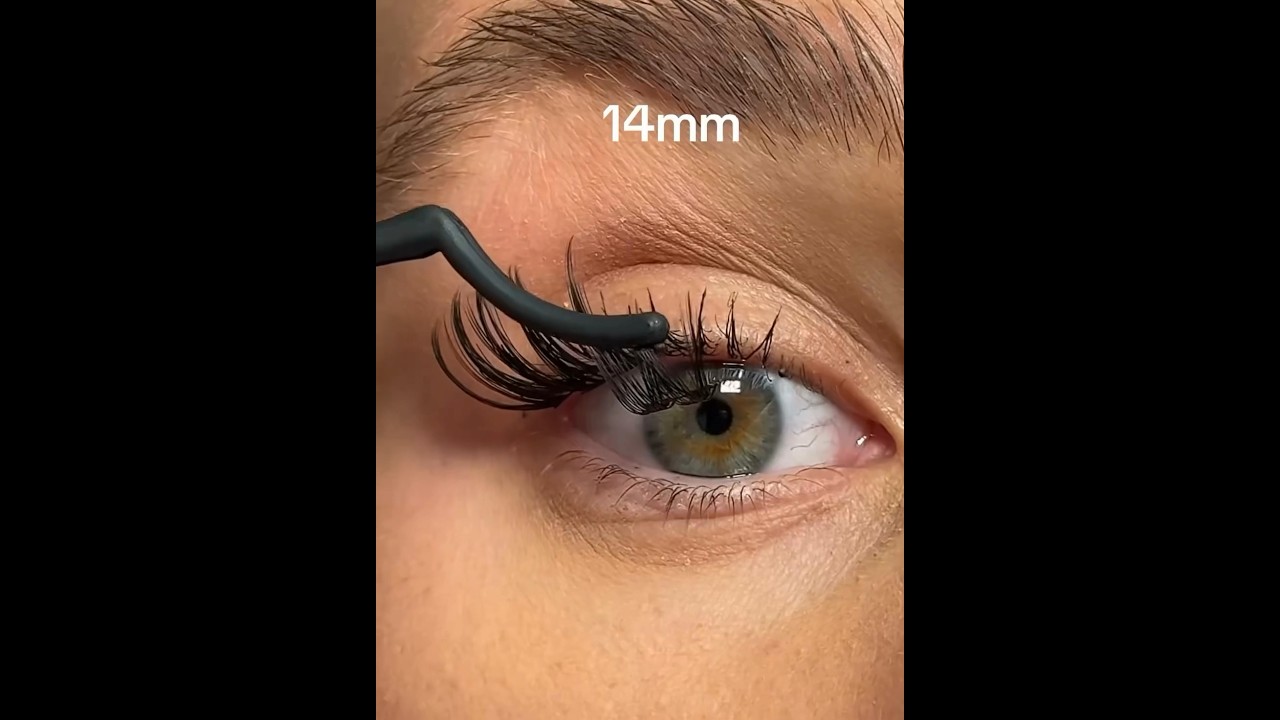 SUPER EASY Individual/Cluster Lash Application Tutorial with lash map!