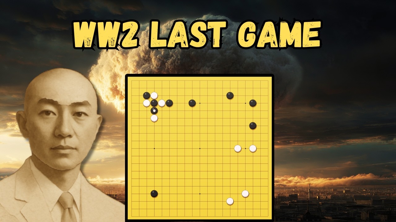 Playing Under the Bombs [Go Seigen VS Hosai Fujisawa] Legendary Jubango Final Game 1944 Commentary