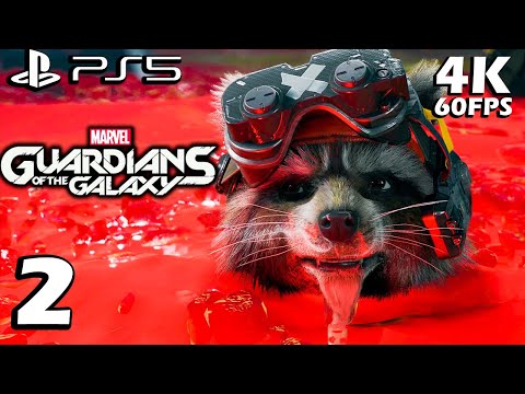 Marvel's Guardians of the Galaxy Gameplay Walkthrough Part 2 (PS5 4K 60FPS) - No commentary